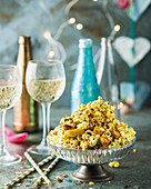 Sweet and spicy popcorn for New Year's Eve