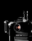 Canon New F-1 camera