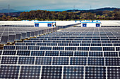 Solar energy centre near Guadarranque, San Roque, Spain