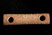 Prehistoric bone ruler, Malta