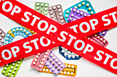 Declining use of the contraceptive pill