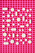 Heart drugs, conceptual image