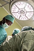 Surgeon operating