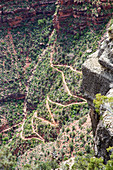 Bright Angel Trail, Grand Canyon, USA