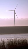 Wind turbine by River Trent
