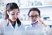 Female scientists in laboratory