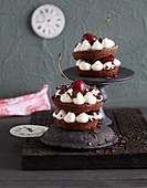 Black Forest cupcakes