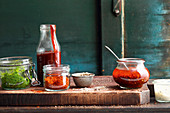 Chutneys, marinades and spice mixes for grilling