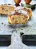 Classic apple strudel