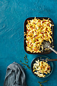 Knusprig cremige Macaroni and Cheese mit Bacon
