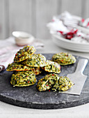Courgette cakes