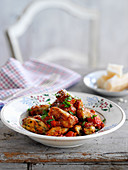 Potato gnocchi with tomato sauce