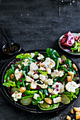 Roasted cauliflower salad