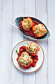 Stuffed peppers two ways