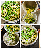 How to blanch beans