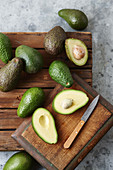 Fresh avocadoes