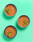 Tomato soup with mint