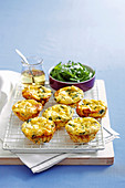 Spinach and Cheese Frittatas