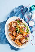 Five-spice Pork Belly with Asian Slaw