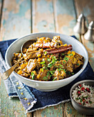 Fruity spiced beef tagine with dates