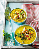 Indian-style fish soup