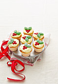 Christmas with Woman s Day - Extra-Special Santa Snacks - Holly Cupcakes