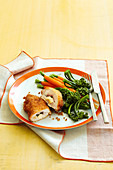 Prosciutto and Cheese Stuffed Chicken