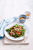 Chicken and asparagus salad