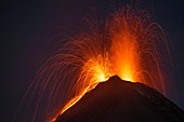 Eruption of Fuego volcano, November 2016