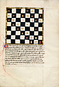Chess problem, 14th century