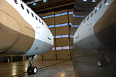 Aircraft maintenance hangar