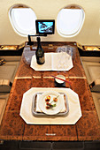 Private jet catering