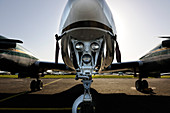 Nose wheel undercarriage lights