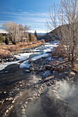 Pagosa Springs hot baths, Colorado, USA