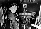 Amelia Earhart, US aviation pioneer