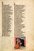 Biblical astronomer Jonicus, 15th-century manuscript