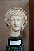 Bust of the Roman emperor Nero