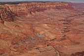 Vermilion cliffs, Arizona, USA, aerial photograph