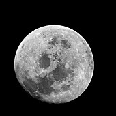 Moon, Apollo 11 image, 1969