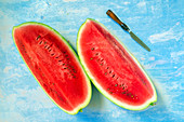 Cut watermelon