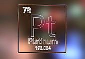 Platinum element, illustration