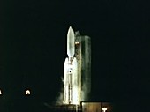 Launch of Cassini-Huygens mission