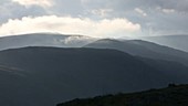 Low cloud on mountains