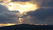 Clouds at sunset