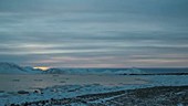 Arctic dawn, timelapse
