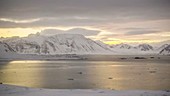 Arctic bay, timelapse