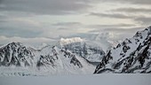 Arctic mountains, timelapse