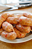 Hungarian paprika sausages