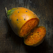 Orange prickly pear wood (Italy, Sicily)