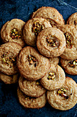 Snickerdoodles with pistachio nuts